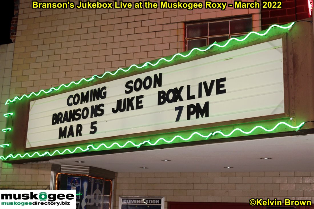 Branson's Jukebox Live at the Roxy Theater in March 2022