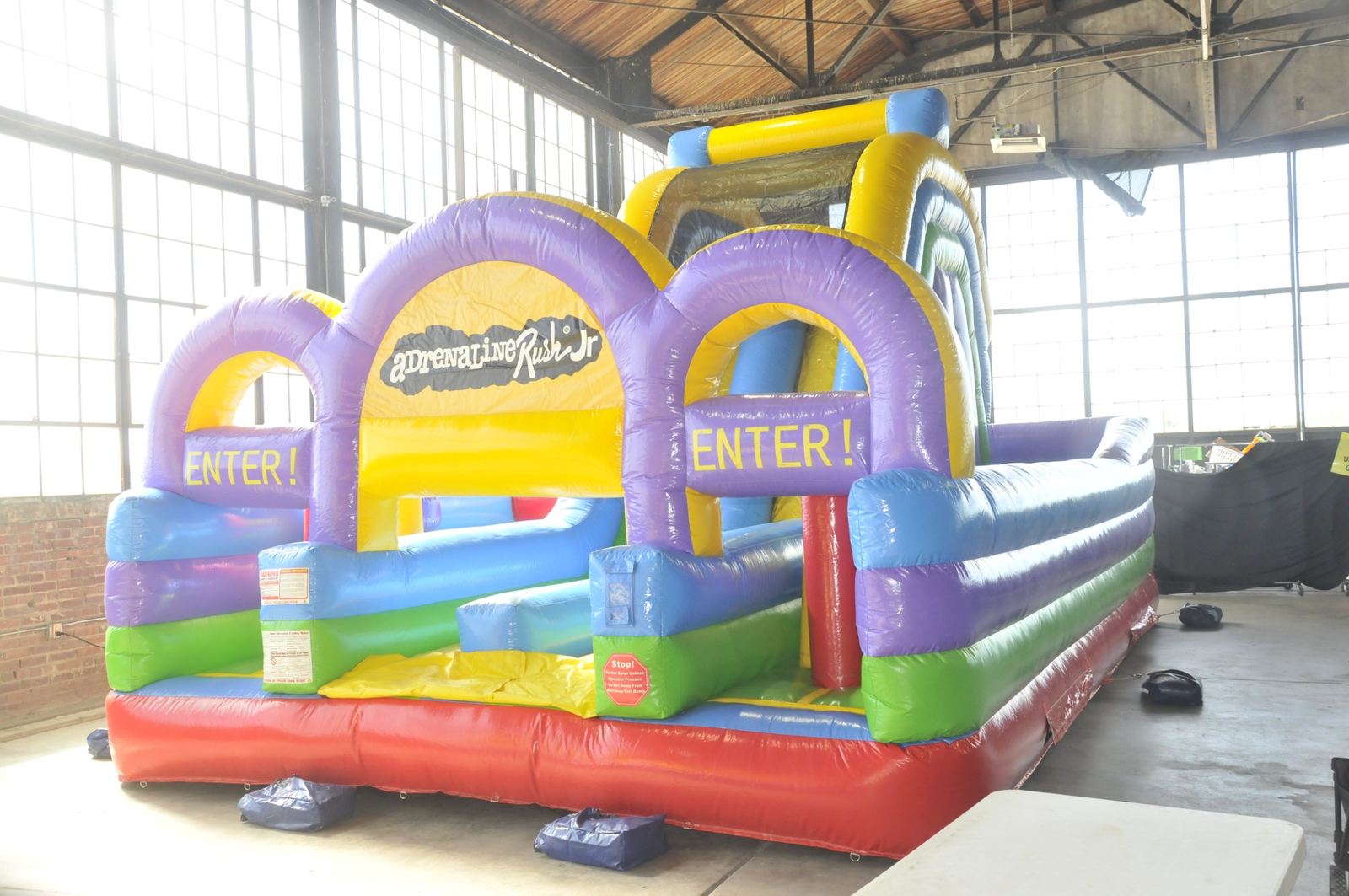 Inflatable play attraction at the October 2026 sale at Rhea Lana's of Muskogee October 2026