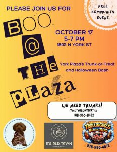 Boo @ The Plaza: York Plaza Trunk-or-Treat & Halloween Bash