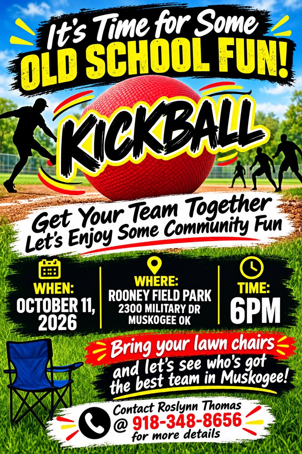 Community Kickball flyer