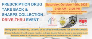 Prescription Drug Take Back Day & Sharps Collection