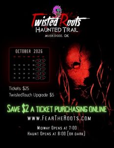 TwistedRoots Haunted Trail 2026: The Woods Remember