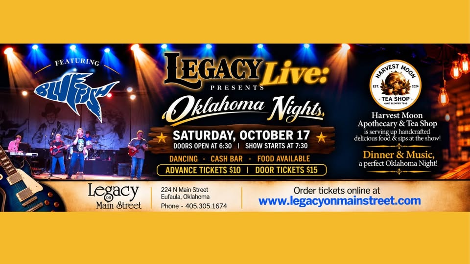 Legacy Live: Oklahoma Nights featuring BlueFish
