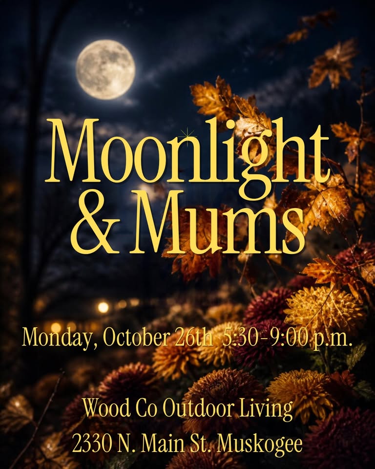 Moonlight & Mums at Wood Co Outdoor Living